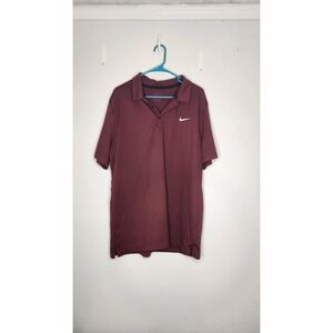 Nike Golf Polo Shirt Mens XL Dri-Fit Performance Swoosh Athletic Active Wear‎